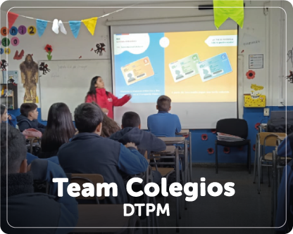 NotiRed - Conoce el Team Colegios DTPM