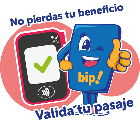 No pierdas tu beneficio, valida siempre tu pasaje