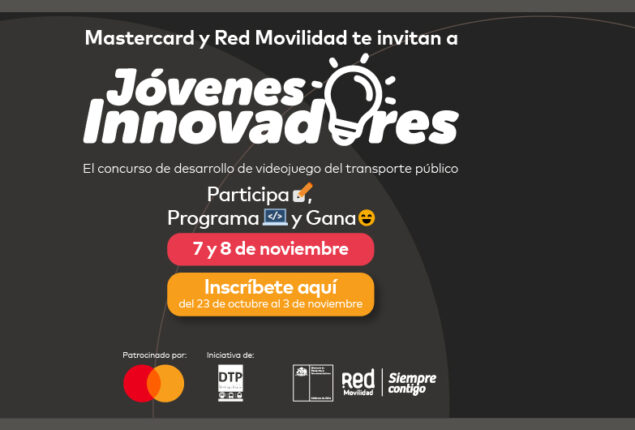DTPM y Mastercard lanzan concurso para diseñar videojuego para el sistema de transporte público Red Movilidad