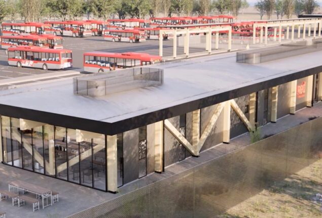 Construction of the first 4 public electroterminals of Red Movilidad begins