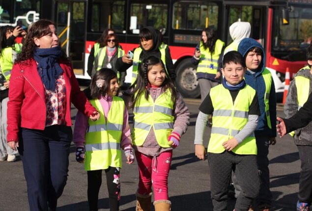 Red Movilidad acercó el transporte público a niños durante las vacaciones de invierno